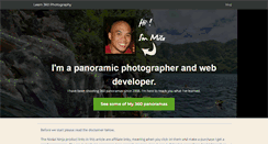 Desktop Screenshot of learn360photography.com